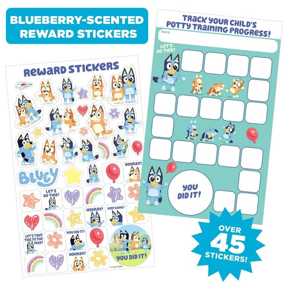 Bluey Potty Trainer Easy Clean-Up 3-in-1 with 20 Disposable Liner Bags - Picture 11 of 12